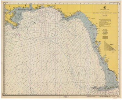 Nautical Charts of the Atlantic Coast - Big Area