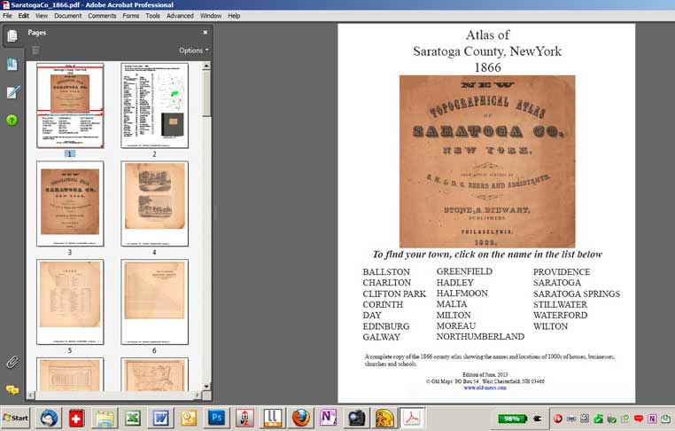 Opening Page