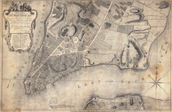 Old Maps of Manhattan - 1767 Ratzen