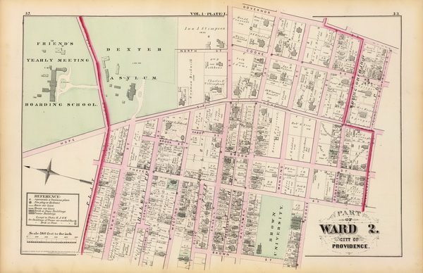 Atlas of Providence RI, 1875 - Town Maps 