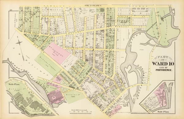 Atlas of Providence RI, 1875 - Town Maps