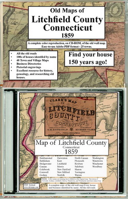 Litchfield County CT CDROM