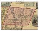 Town Map of Litchfield County CT 1859