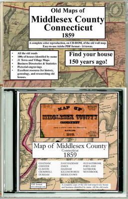 Middlesex County CT CDROM