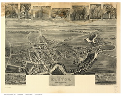 Bird's Eye Views of Maryland Towns