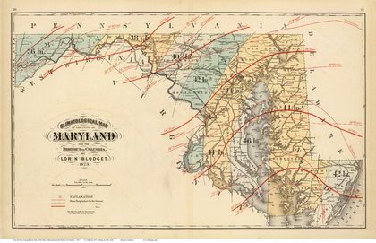 Maryland 1873 Atlas - State Maps