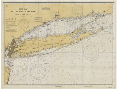 Nautical Charts of the Atlantic Coast - Big Area