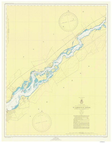 Chart 13 - Leishman Point to Ogdensburg 1949