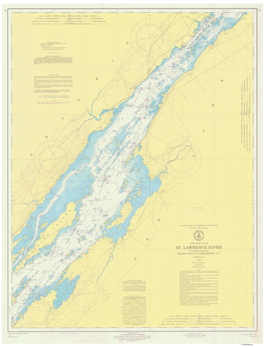 Chart 15 - Holmes Point to Deer Island 1971