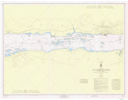 Chart 113 - Morristown NY to Butternut Bay Ontario