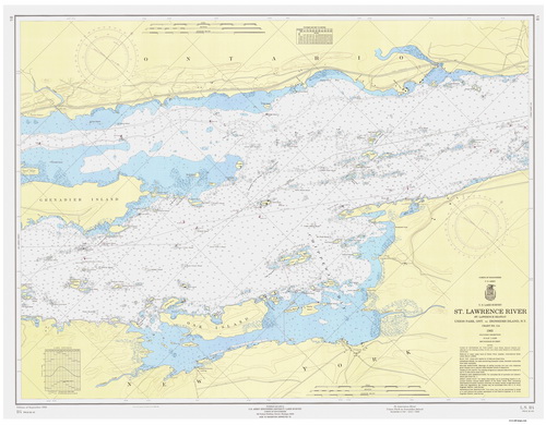 Chart 114 - Union Park Ontario to Ironside Island NY