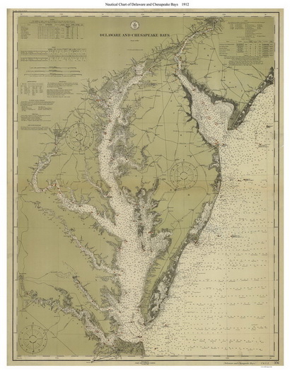 Maps of the Cheasapeake Bay
