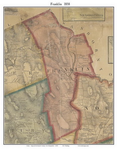 Old Maps of Merrimack Co NH Towns