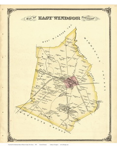 Atlas of Mercer County NJ, 1875