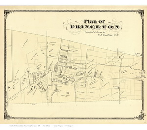Atlas of Mercer County NJ, 1875