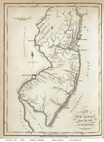 Old State Map of New Jersey - 1794 Morse