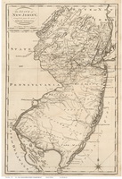 Old State Map of New Jersey - 1795 Carey & Guthrie