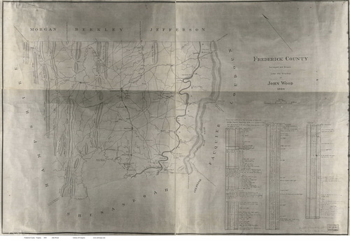 Anne Arundel County Wall Map 1860